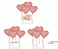 4 Hearts Led Illusion Free Cdr File CDR File
