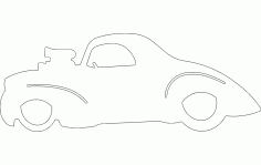 40 Willys 2 Free DXF Vectors File