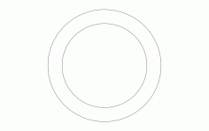 55 Chevring Free DXF Vectors File