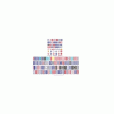 All Kinds of China Pattern CDR File