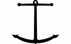Anchor Free DXF Vectors File