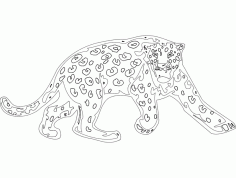 Animal Mascots Lion DXF File