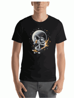 Astro Coffee Addict T-Shirt Printing Vector File