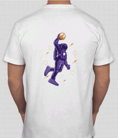 Astro Slamdunk T-Shirt Printing Design Vector File