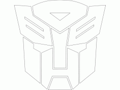Autobot Logo DXF File
