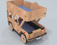Automotive Bunk Bed CNC Laser Cutting Free DXF File