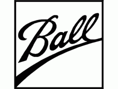 Ball Logo DXF File