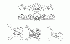Banquette Free Dxf For Cnc DXF Vectors File