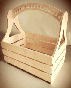 Basket Laser Cut DXF File