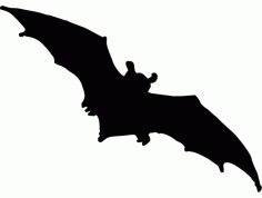 Bat Free DXF Vectors File