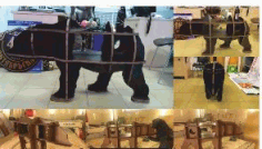 Bear Bookshelf Laser Cut CNC Router 3D Puzzle Free Vector CDR File