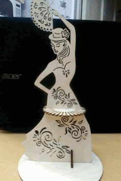 Beautiful Danicng Napkin Holder CDR Vectors File