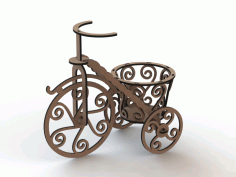 Bicicleta Pequena 3mm Free DXF Vectors File