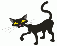Big Cat Silhoute CDR File