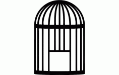 Bird Cage Free Dxf File For Cnc DXF Vectors File