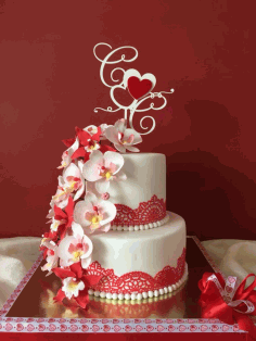 Birthday Cake Laser Cut Design CDR File