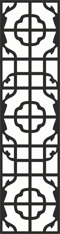 Black Square Continuous Pattern Free CDR Vectors File