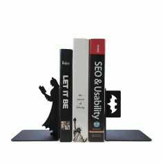 Book Stopper Batman Laser Cut CDR File
