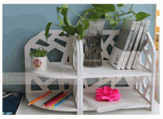 Book Storage Rack Laser Cut CDR File