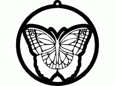 Borboleta Butterfly Free DXF Vectors File