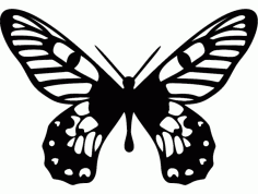 Borboleta Free DXF Vectors File