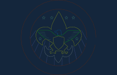 Boy Scouts Free Vector DXF File