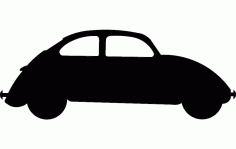 Buggy VW wt Free DXF Vectors File