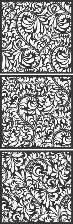 Bunch Of Printed Panel DXF File