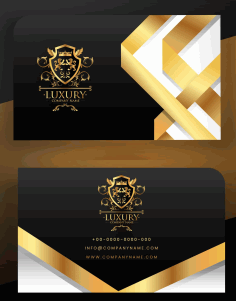 Business Card Sample, Visiting Card Sample Template EPS and Ai Vector File