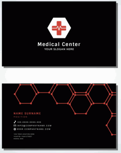 Business Card, Visiting Card Design Sample Ai and EPS Vector File
