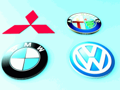 Car Company Logo DXF File