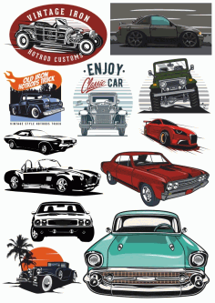 Car Decal T Shirt Sticker Printing CDR File