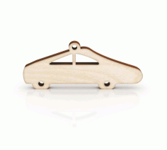 Car Keychain Template Free CDR File