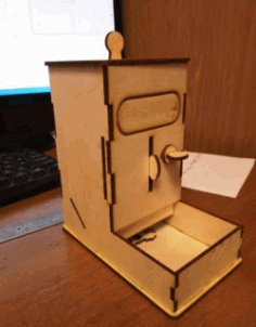 Cat food Box for Laser Cut DXF File