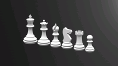 Chess Game Rook DXF File