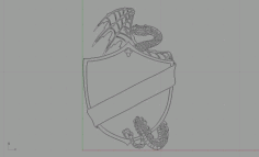 Chinese Dragons Dxf File For Free Download DXF File
