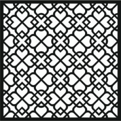 CNC File For Laser Cut Pattern 4d7e Free Download Vector DXF File
