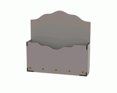 CNC Laser Cut simple Storage Box DXF File