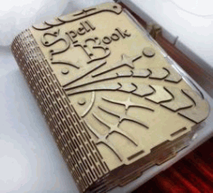 CNC Laser Cut Wooden Jewelry Gift Box CDR File