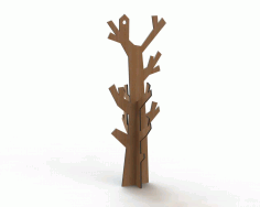 Coat Hanger Stand Free CDR File
