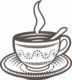 Coffee Cup Vector Free CDR Vectors File
