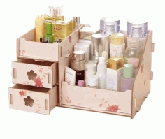 Collapsable Organizer Table CNC Laser Cutting Free CDR Vectors File