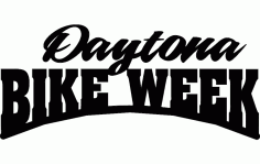 Daytona Bike Week DXF File