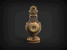 Decorative Clock, Woodworking Plans PDF File