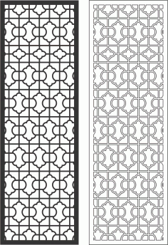 Decorative Grille Free CDR Vectors File
