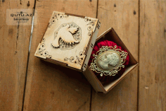 Decorative Wooden Jewelry Box Free CDR File
