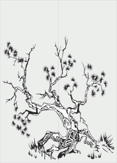 Dessert Tree Sandblast CDR File