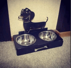 Dog Food Tray CDR File