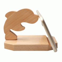Dolphin Phone Stand Laser Cut CDR File