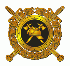 Emblem Fire Service Design CDR File